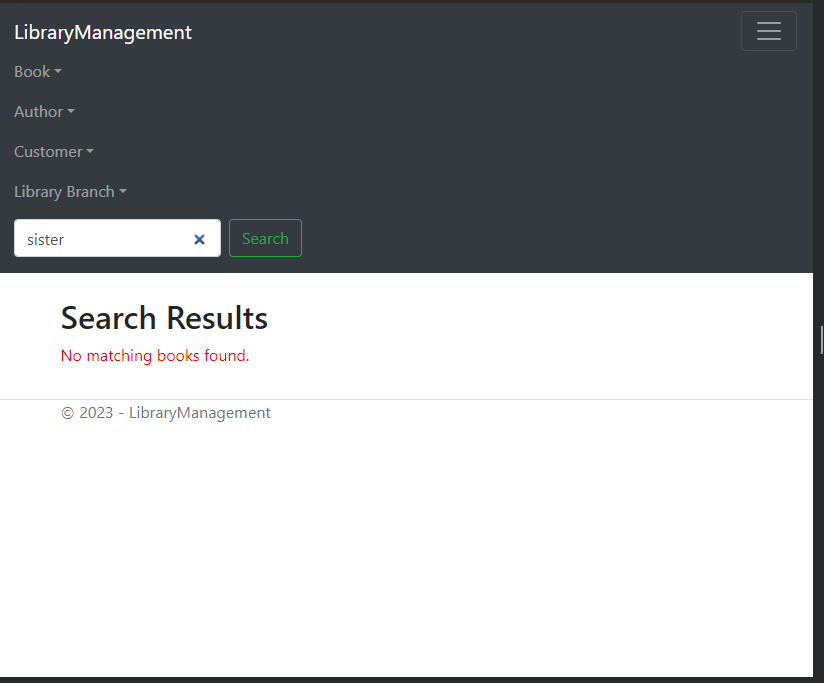 Library Management - View 11