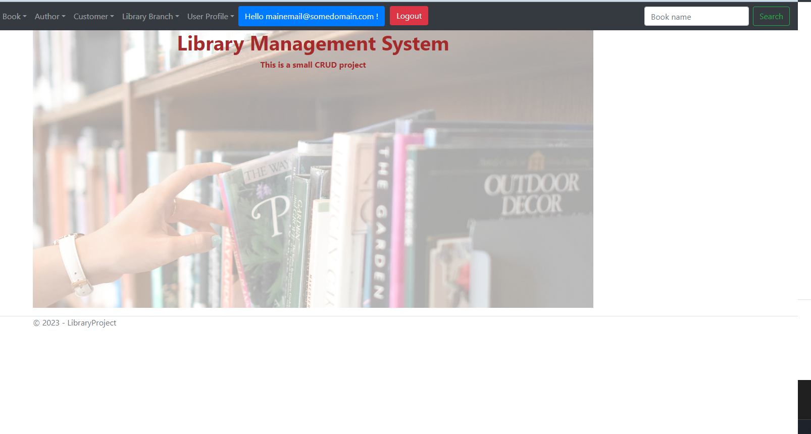 Library Management - View 15