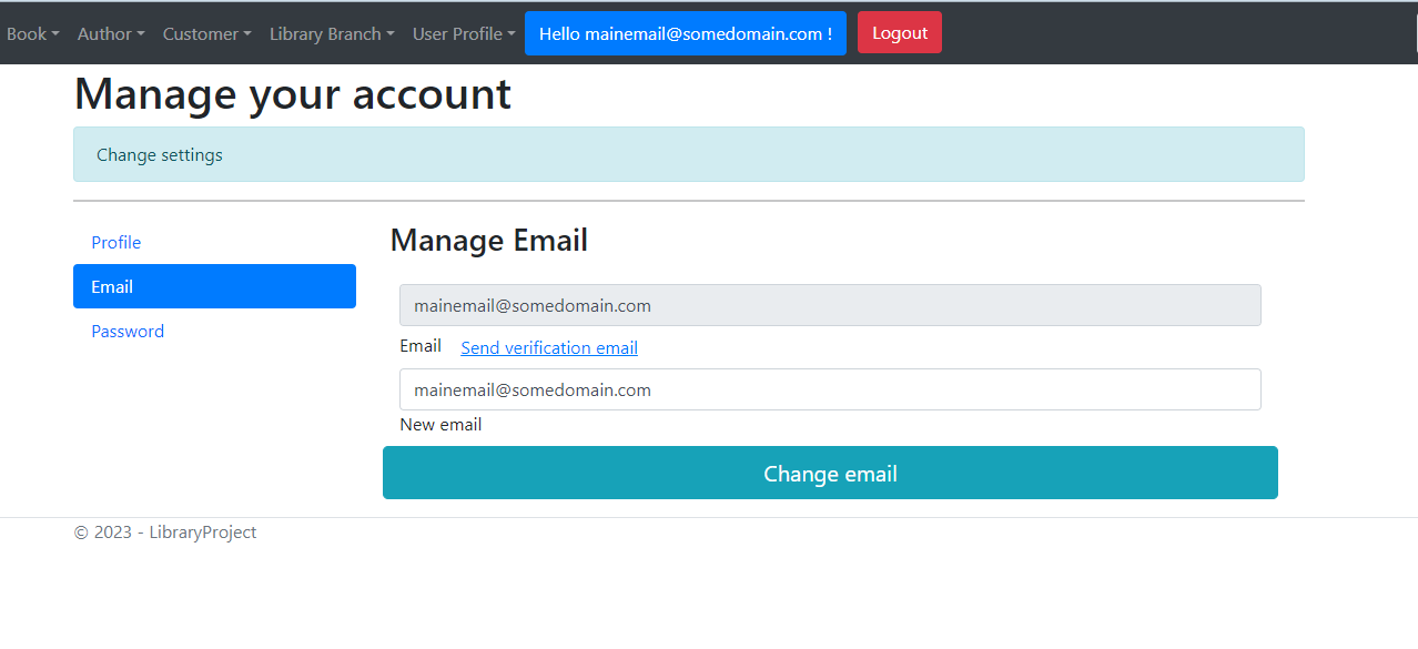 Library Management - View 16