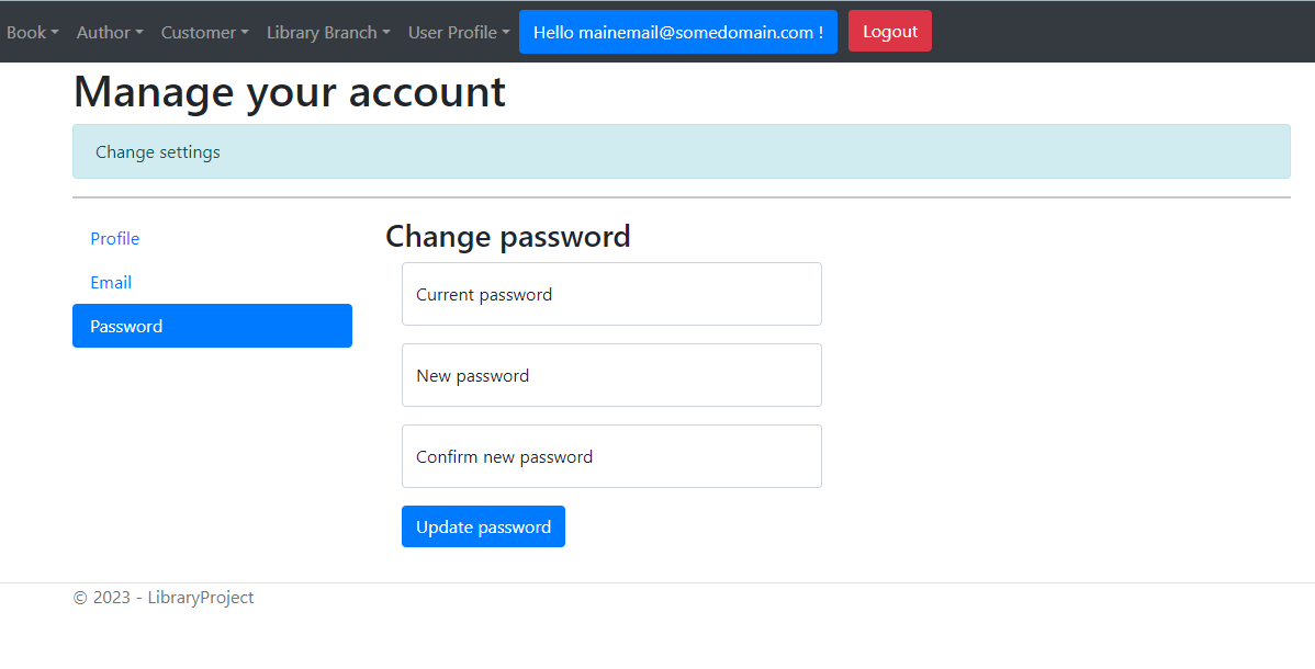 Library Management - View 17